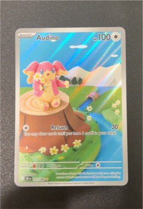 Audino, graded 8.5