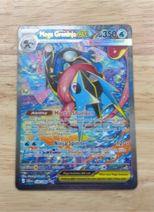 Greninja ex, graded 7.5