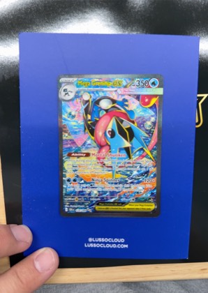 Mega Greninja ex Premium Collection, graded 8.0