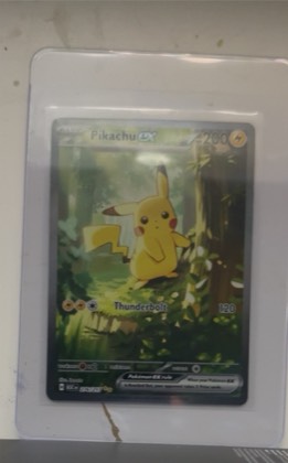 Pikachu ex, graded 2.5