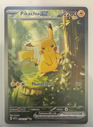 Pikachu ex, graded 9.0
