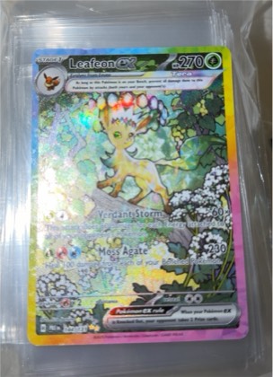 Leafeon ex, graded 10.0