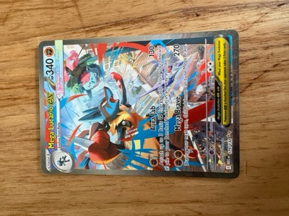 Mega Lucario ex, graded 10.0