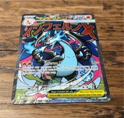 Mega Charizard X ex - 023, graded 5.0