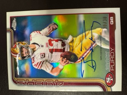 Brock Purdy graded 7