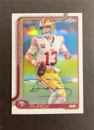 Brock Purdy graded 8