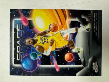 LeBron James, graded 7.5