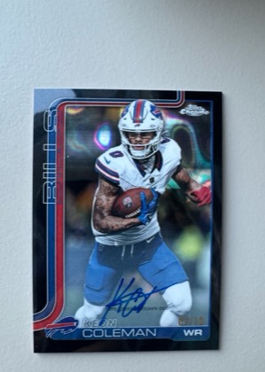 Keon Coleman, graded 9.0