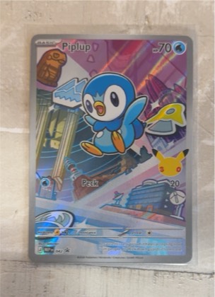 Piplup - 042 graded 9.5