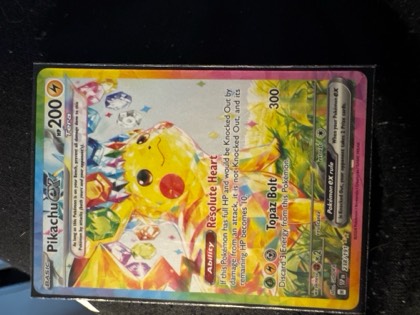 Pikachu ex graded 6 & below
