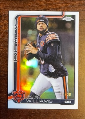 Caleb Williams, graded 9.5