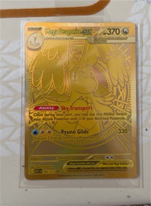 Mega Dragonite ex - 295/217 graded 6 & below