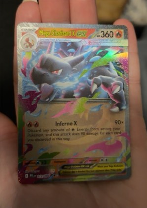 Mega Charizard X ex, graded 9.5