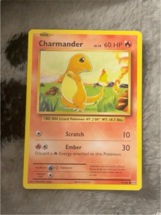Charmander, graded 8.5