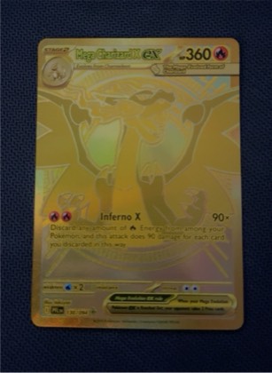 Mega Charizard X ex, graded 2.5