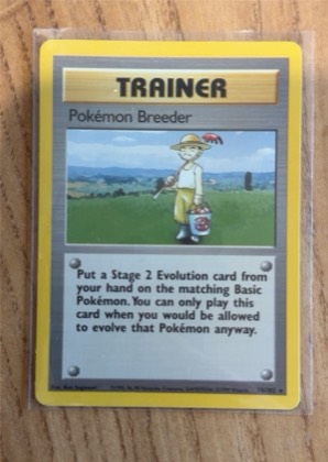 Pokémon Breeder, graded 9.0