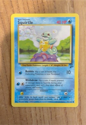 Squirtle, graded 6.0