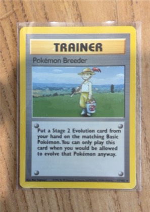 Pokémon Breeder, graded 7.5