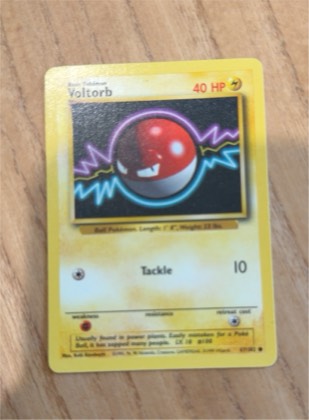 Voltorb, graded 5.5