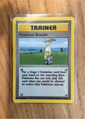 Pokémon Breeder, graded 7.5