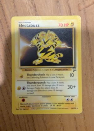 Electabuzz, graded 7.5