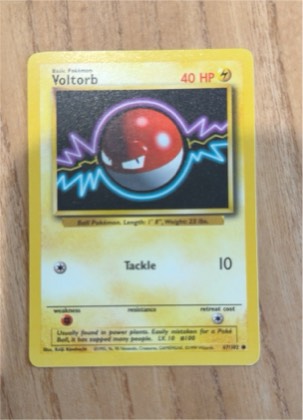 Voltorb, graded 6.5