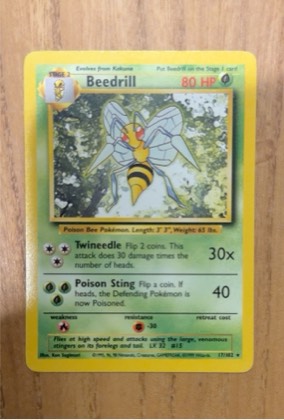 Beedrill, graded 6.5