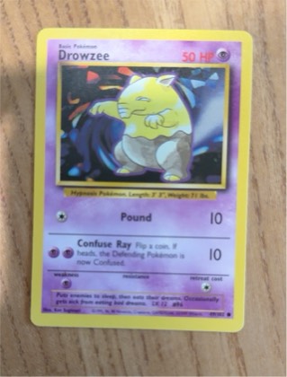 Drowzee, graded 8.0