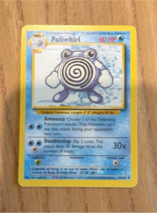 Poliwhirl, graded 7.5