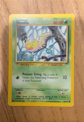 Weedle, graded 5.0