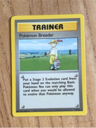 Pokémon Breeder, graded 9.5