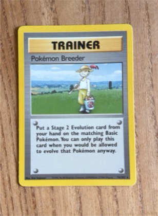 Pokémon Breeder, graded 6.5