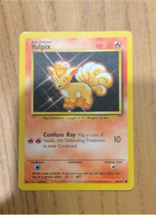 Vulpix, graded 6.5