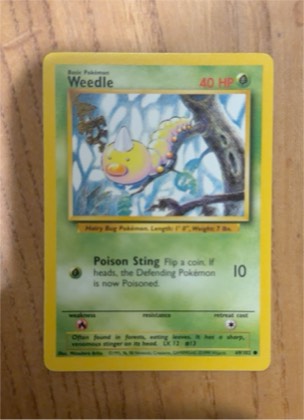 Weedle, graded 8.0