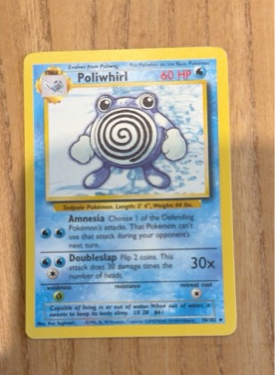 Poliwhirl, graded 7.5