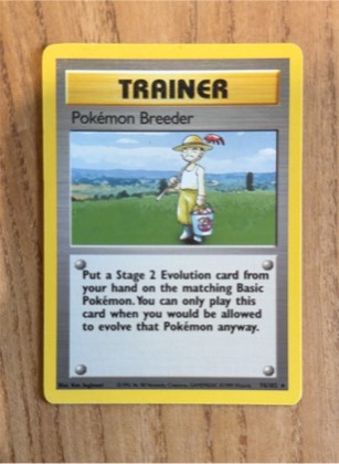 Pokémon Breeder, graded 8.0