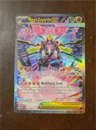 Mega Zygarde ex, graded 9.5