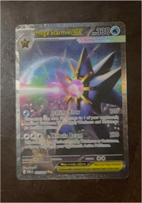 Mega Starmie ex, graded 6.5