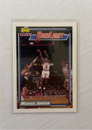 Michael Jordan, graded 7.5