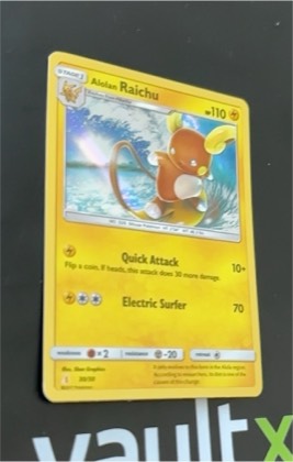 Alolan Raichu, graded 9.0