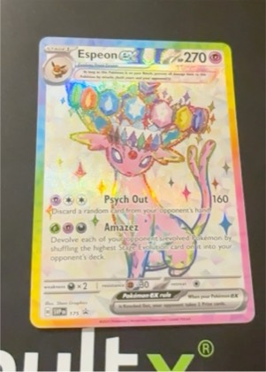 Espeon ex - 175 graded 9.5