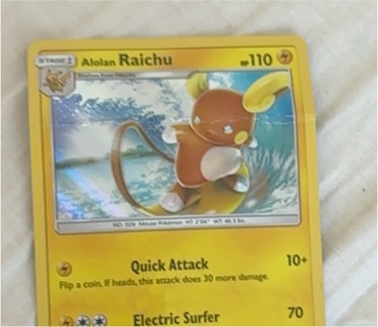 Alolan Raichu graded 6 & below