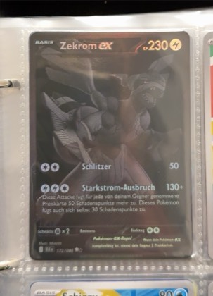 Zekrom ex, graded 9.0