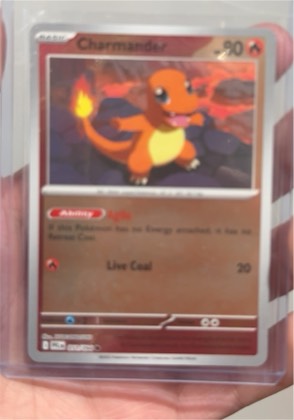 Charmander graded 9
