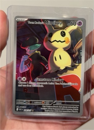 Team Rocket's Mimikyu - 238/217 graded 7