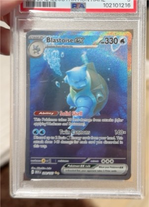 Blastoise ex - 200/165 graded 9.5