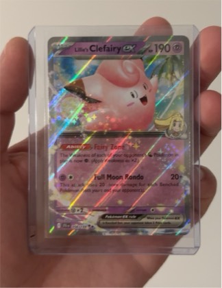 Lillie's Clefairy ex, graded 9.5