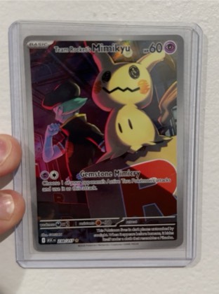 Team Rocket's Mimikyu - 238/217 graded 9