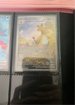 Ampharos, graded 7.5