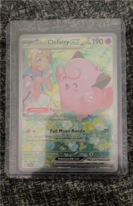 Lillie's Clefairy ex, graded 9.5